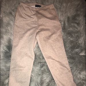 Prettylittlething CASUAL JOGGER -tan
